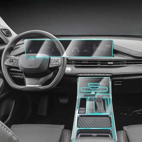 AVBVTQKV Car Panel Film Dashboard Protective Sticker, for Chery TIGGO 4 2025 Interior Anti-Scratch Film Accessories