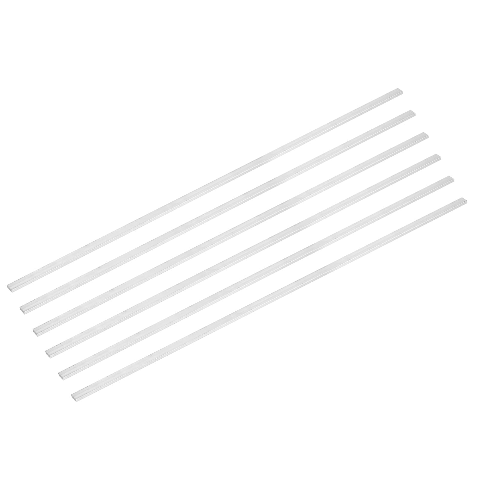 6061 Aluminum Flat Bar - 1/8" x 1/4" x 16" -9