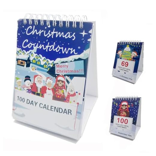 Reusable 100-Day Christmas Countdown Calendar