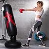 Inflatable-Free-Standing-Punching-Bag-Heavy-Training-Bag-Adults-Teenage-Fitness-Sport-Stress-Relief-Boxing-Target Inflatable Free Standing Punching Bag, Heavy Training Bag, Adults Teenage Fitness Sport Stress Relief Boxing Target (Black)