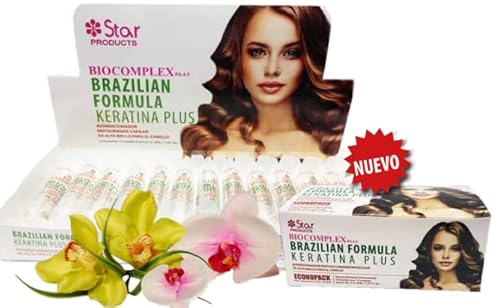 Brazilian Formula Keratin Plus pH 4.5 -12 Ampoules