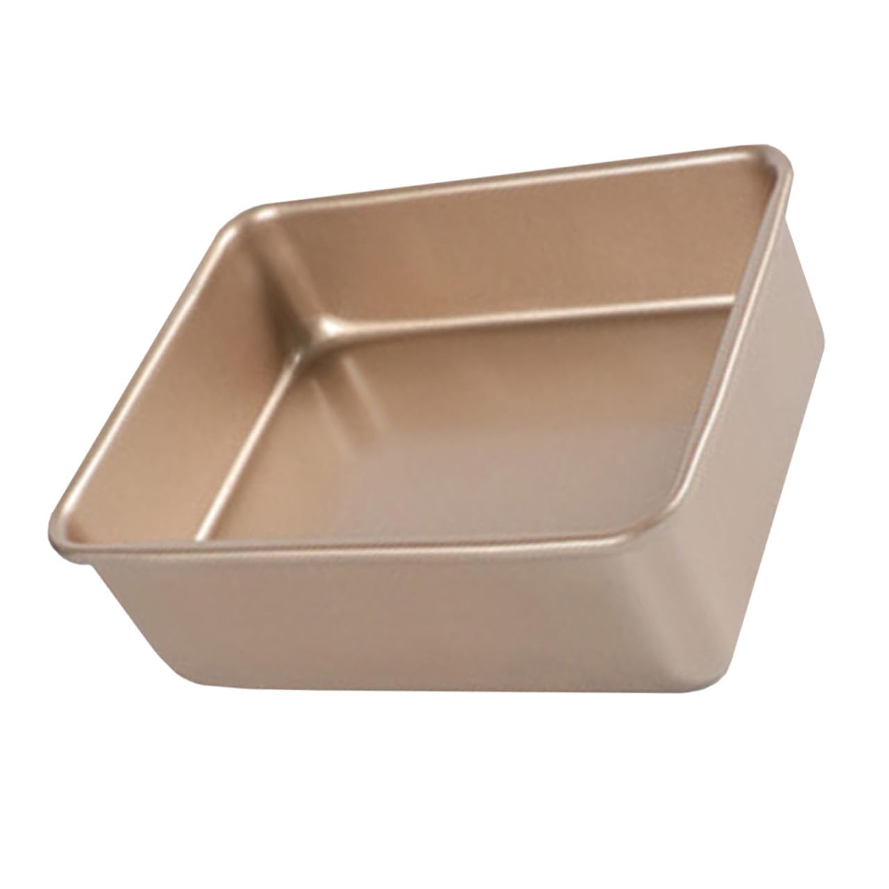Toyvian Quadratische Antihaft Kuchenform Edelstahl für Kuchen Brownies Brot Backen