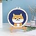 FenglinTech Rug Hooking Kit, DIY Handcraft Latch Hook Kits with Punch Needle Rug Hooking Tool, Embroidery Frame and Holder - Shiba Inu