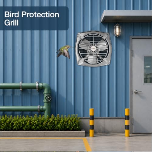Image of SINGER Maxovent 300 mm Exhaust Fan | 100% Copper Motor | 40W Energy Efficient | 1300 RPM High Suction, Low Noise | 1200 CMH Air Delivery | Powder-Coated Rust-Free Body | 2-Year Warranty
