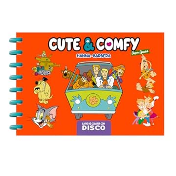 Capa do livro Cute & Comfy Super Special Edição 09 - Hanna-Barbera - Encadernação em Disco