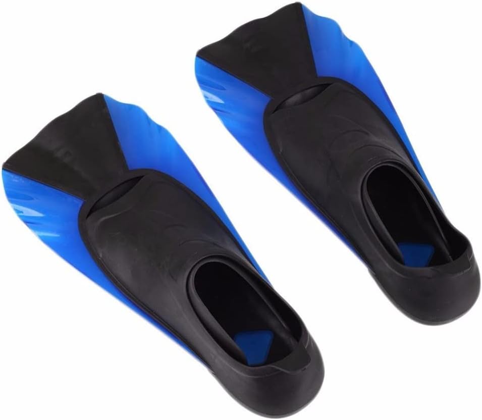 Kids Short Fins Snorkeling Diving Training Flippers Portable Shoes Swimming