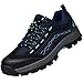Unitysow Zapatos de Senderismo Hombre Mujer Al Aire Libre Antideslizantes Escalada Deportivo Zapatillas de Trekking Sneakers,Azul-A,41 EU