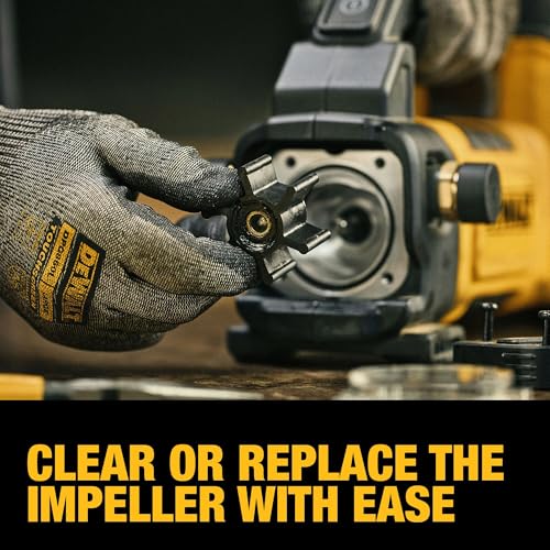 DEWALT 20V MAX Transfer Pump, 10 GPM, Powerful and Lightweight, Profesional Grade Versatility, Bare Tool Only (DCE050B) - Image 4