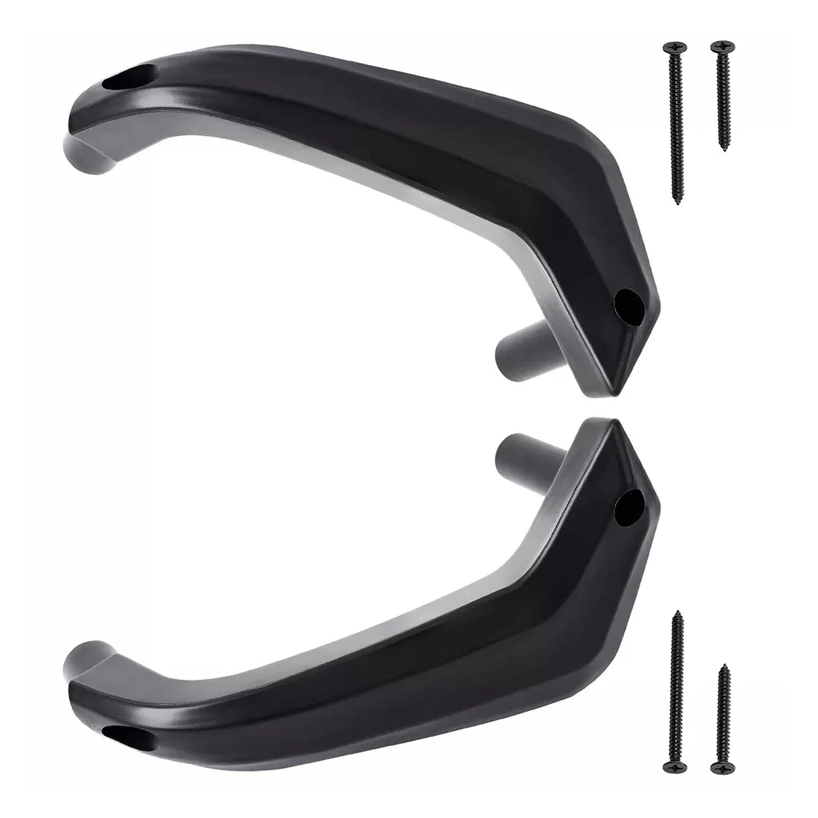 Asddllnn 1 Pair Manual Door Grab Pull Handle Inner For Ford For Fiesta 2011-2020 Abs Auto/Manual Power Window Driver Inner Door Pull Handle(1 Pair Manual)
