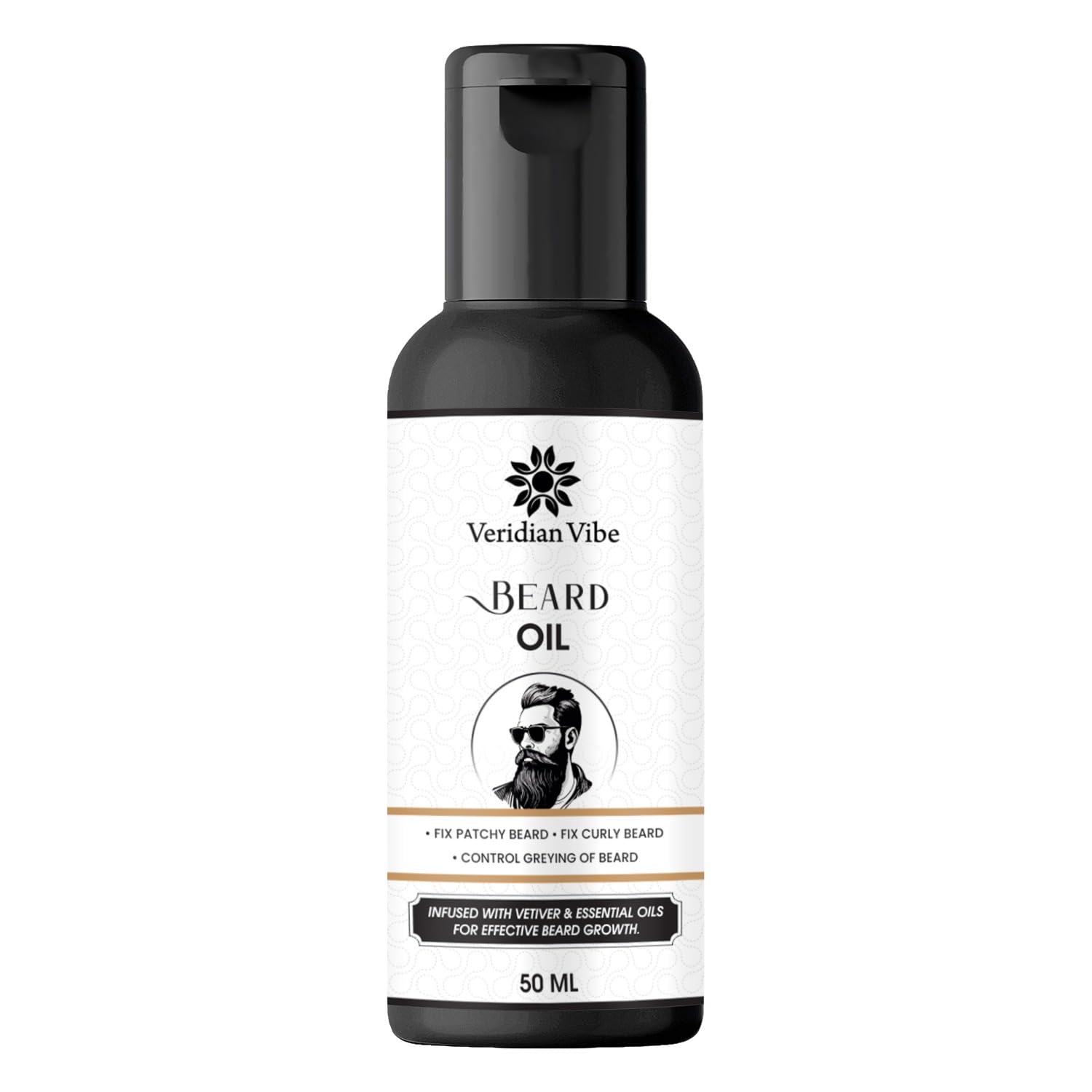 Veridian Vibe Beard oil fixpatch neard fix curly beard control greying of beard infused with vetiver & essntial oil sor effective beard growth 50 ml (B0DDCK2RRX) Amazon Price History, Amazon Price Tracker