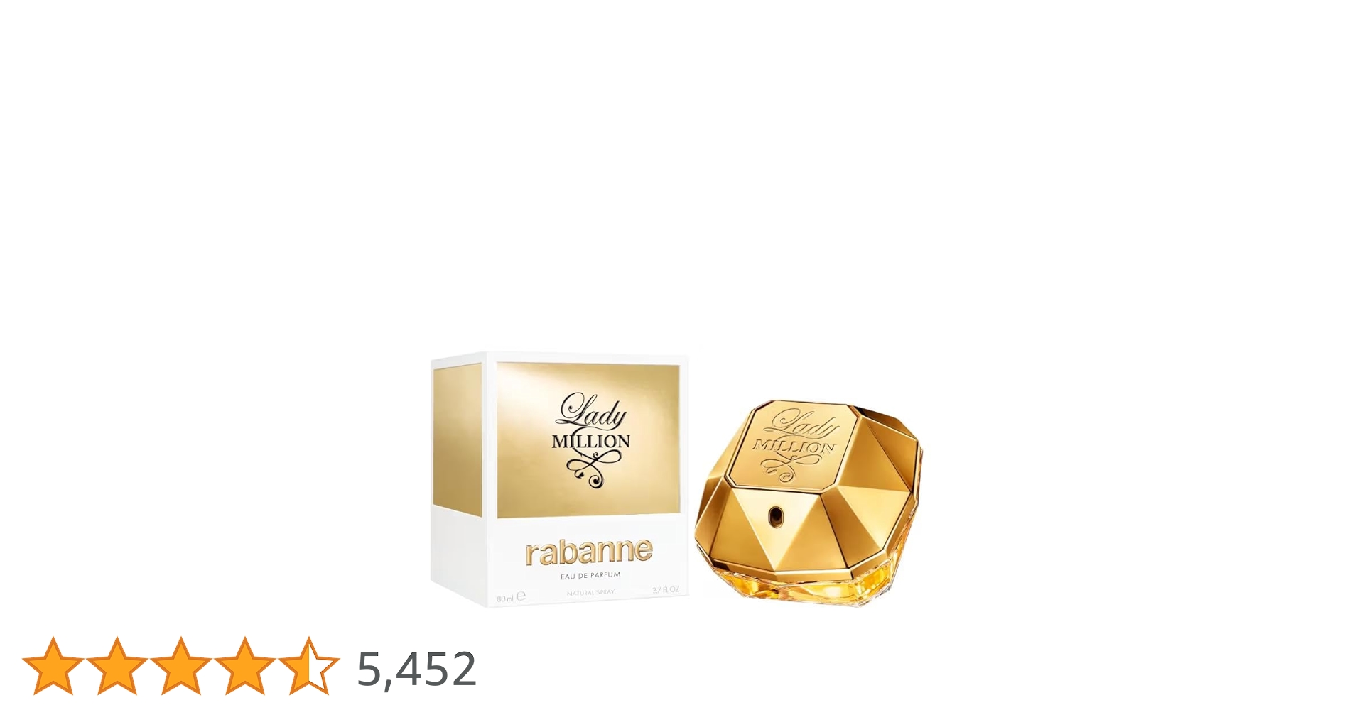 Lady Million パコラバンヌ香水80ml＋ボディ100mlギフトセット Lady Million パコラバンヌ香水80ml＋ボディ100mlギフトセット Lady