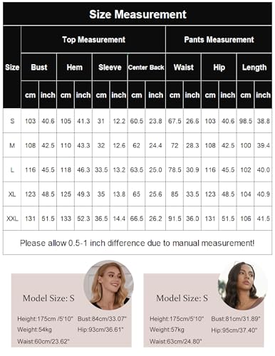 Image of Ekouaer Pajama Sets for Women 2 Piece Lounge Set Short Sleeve Tops and Long Pants Soft Comfy Pjs Sleepwear Outfits S-XXL