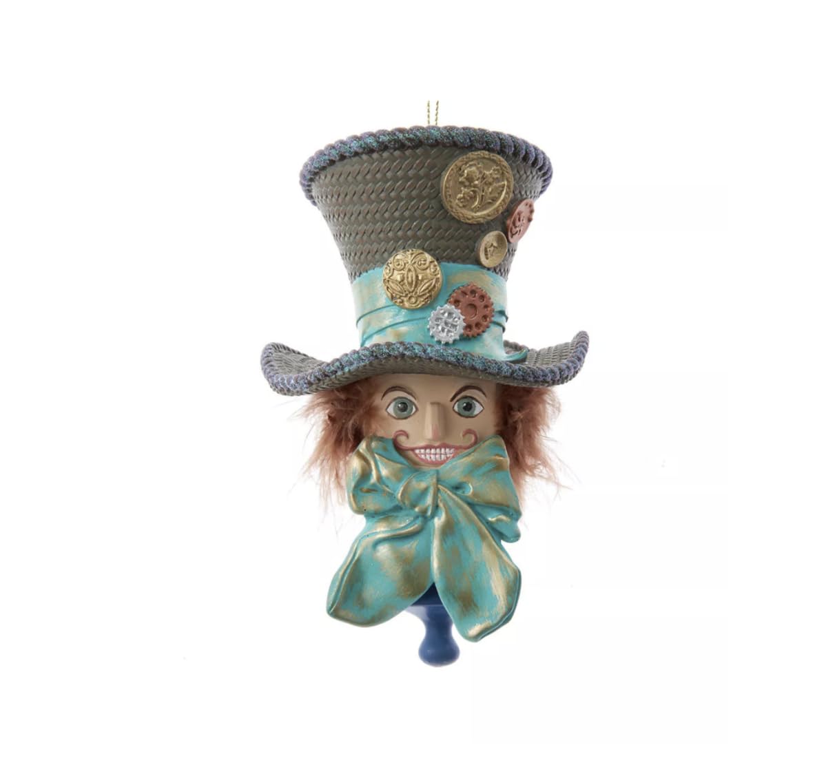 Chapelier en résine Kurt Adler 15,2 cm | Ornement de prestige pour décoration de fêtes