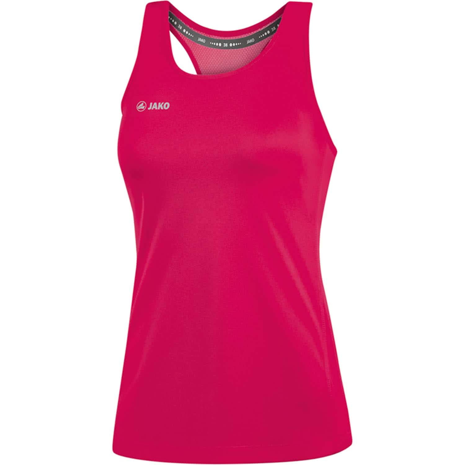 JAKO Women's Run 2.0 Tanktop, Pink, 34