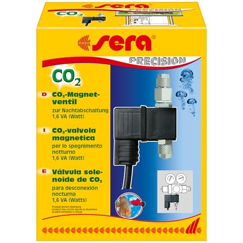sera CO₂-Magnetventil 2 W | Nachtabschaltung für...