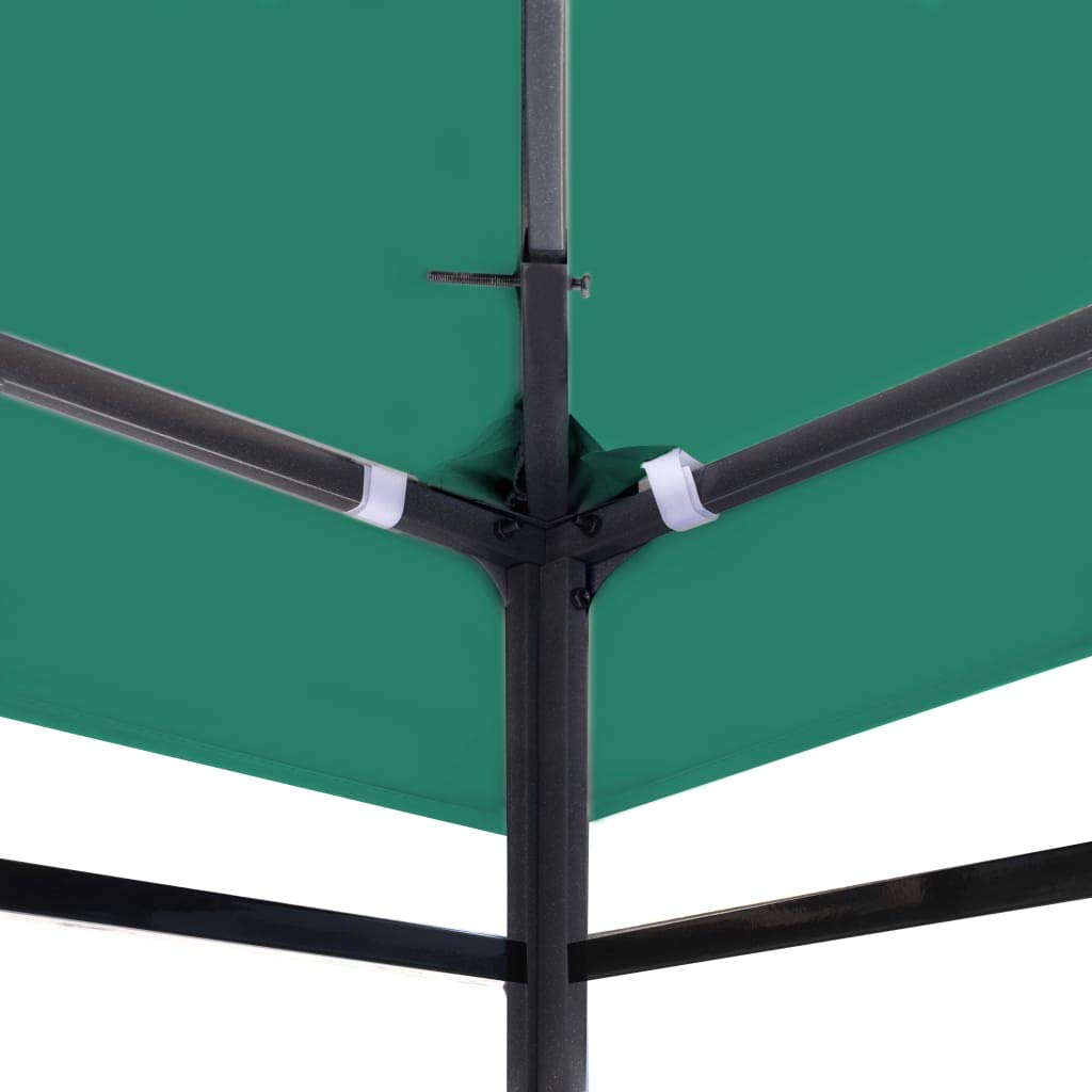 vidaXL Toldo de Cenador, Cubierta Superior de Carpa, Techo de Repuesto, Pabellón para Jardín Patio Terraza Casa, Verde 312 g/m² 4x3 m