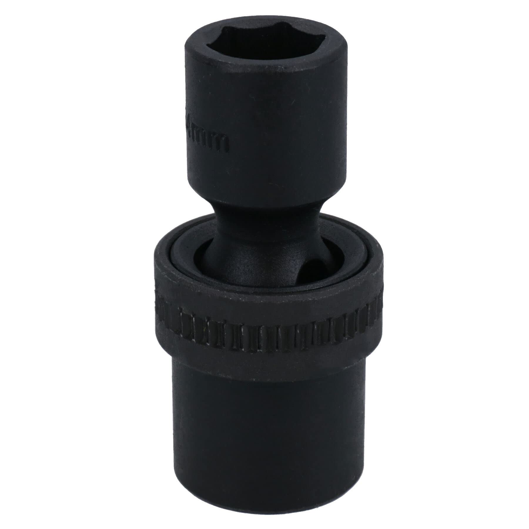 AB Tools 14mm 1/2In Drive Universal Swivel Wobble Metric Impact Shallow Socket 6 Point from B&Q