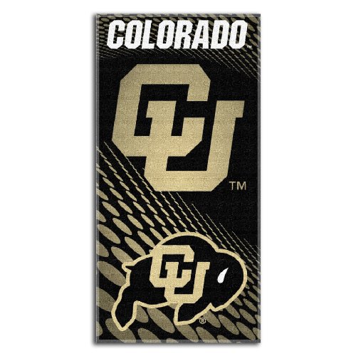 Northwest NCAA Colorado Buffaloes Unisex-Adult Beach Towel, 30" x 60", Emblem