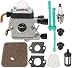 Harbot FS55R C1Q-S97 Carburetor with Tune Up Kit for STIHL FS38 FS45 FS46 FS55 KM55 HL45 FS45L FS45C FS46C FS55C FS55RC String Trimmer Weed Eater 4140 120 0612
