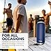 Generic Rambler 26 oz Bottle, Vacuum Insulated, Stainless Steel with Chug Cap, (Navy Blue), ‎1 EA