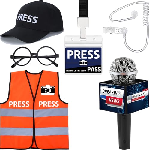 CINKCO News Reporter Costume Set for KIDS by CINKCO - Used condition - US$24.70