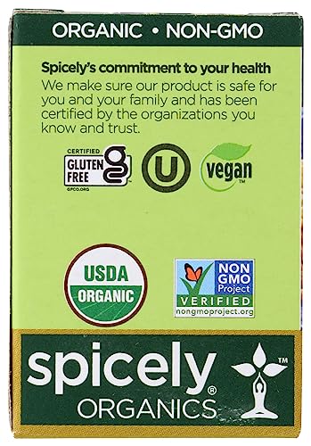 Spicely Organic Italian Seasoning 0.1 Oz Certified Gluten Free #TOP5
