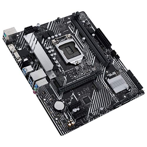 ASUS-Prime-B560M-K-Placa-Base-Micro-ATX-Intel-B560-LGA-1200-con-VRM-de-8-Fases-PCIe-40-Dos-Ranuras-M2-1-GB-Ethernet-HDMI-D-Sub-USB-32-Gen-1-Trasero-Conector-TPM-RGB-direccionable