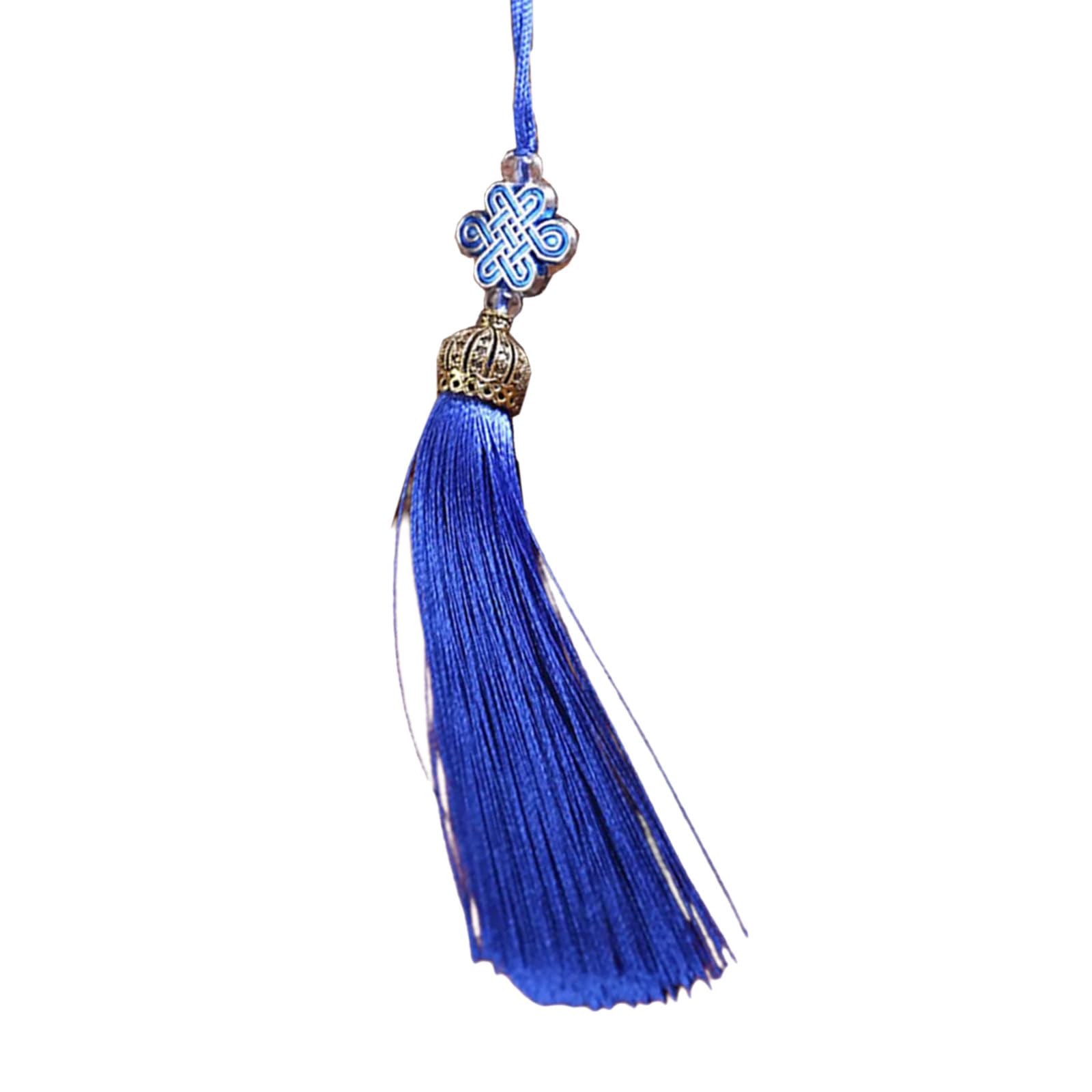 Artistic Chinese Knot Tassels Pendant Adds a Touch of Elegances to Any Space Coolorful Tassels Polyester Texture Weaving