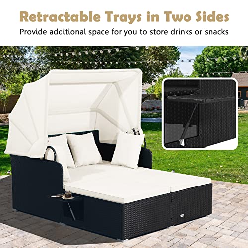 Luxury Outdoor Daybed with Canopy