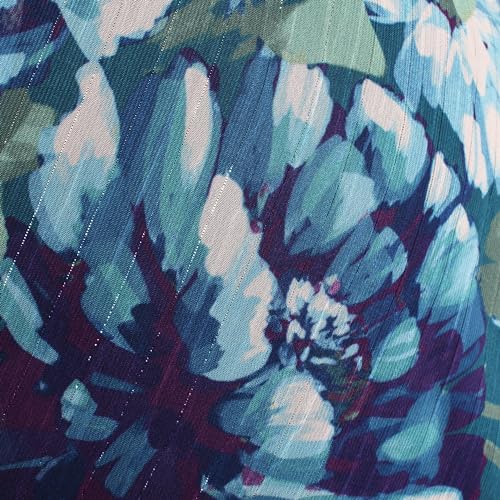 Image of S.L. Fashions Women's Floral Print Hi-Low Hemline Maxi with Asymmetric Tiers, Summer Party, Wedding Guest Dress