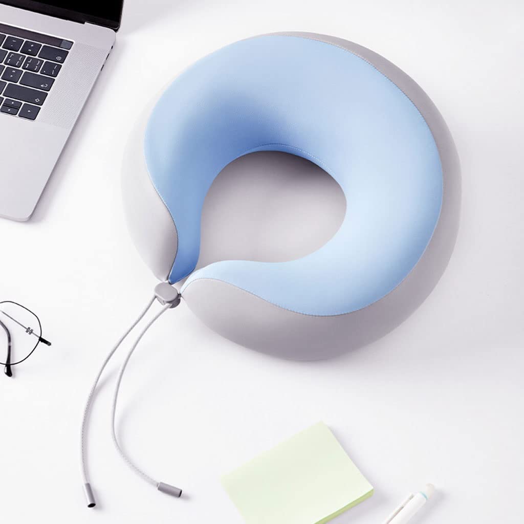 Cuscino di supporto per la testa Cuscino da viaggio per esterni Cuscino a forma di U Cuscino per il collo per vacanze e comfort di viaggio. Cuscino compatto e leggero per una facile conservazione
