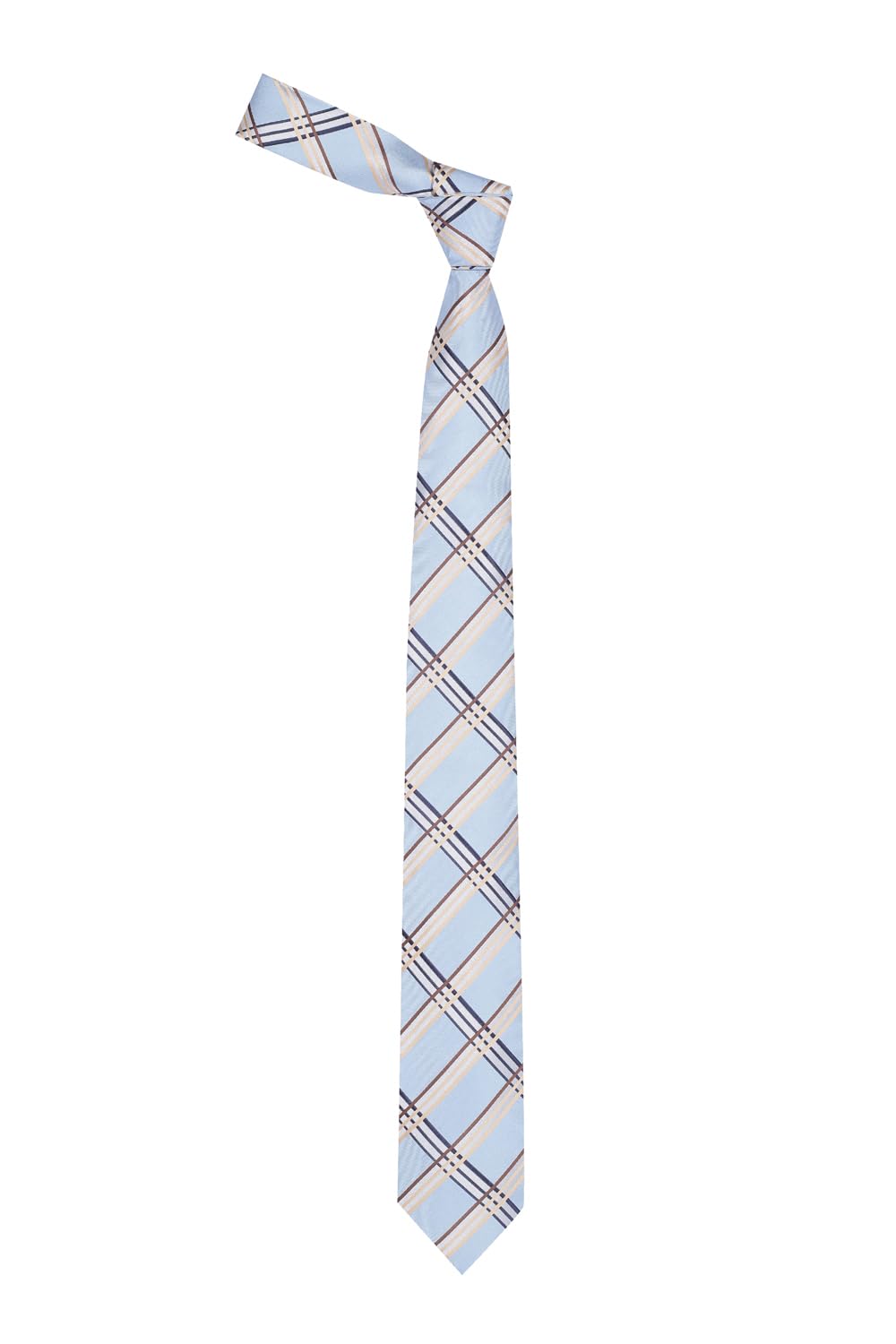 allen solly Men Blue Check Formal Ties-picture-27