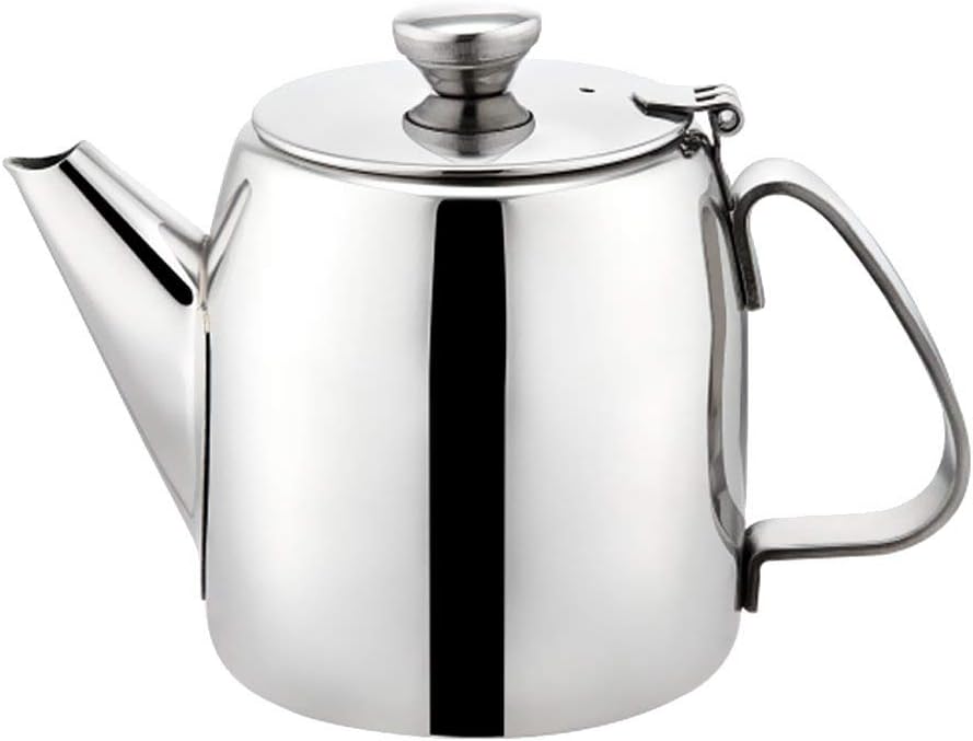 Stainless Steel Cold Water Juice Coffee Pot Teapot Jug Kettle Pitcher - Silver, 2.8L Silver 2.8L