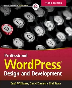 Book cover Professional WordPress: Design and Development