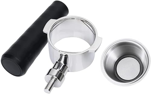 Miniatura 4 de Soporte de filtro de portafiltro de acero inoxidable de 2126in 2 orejas compatible con máquinas de café ECP3121 soporte de filtro desmontable piezas