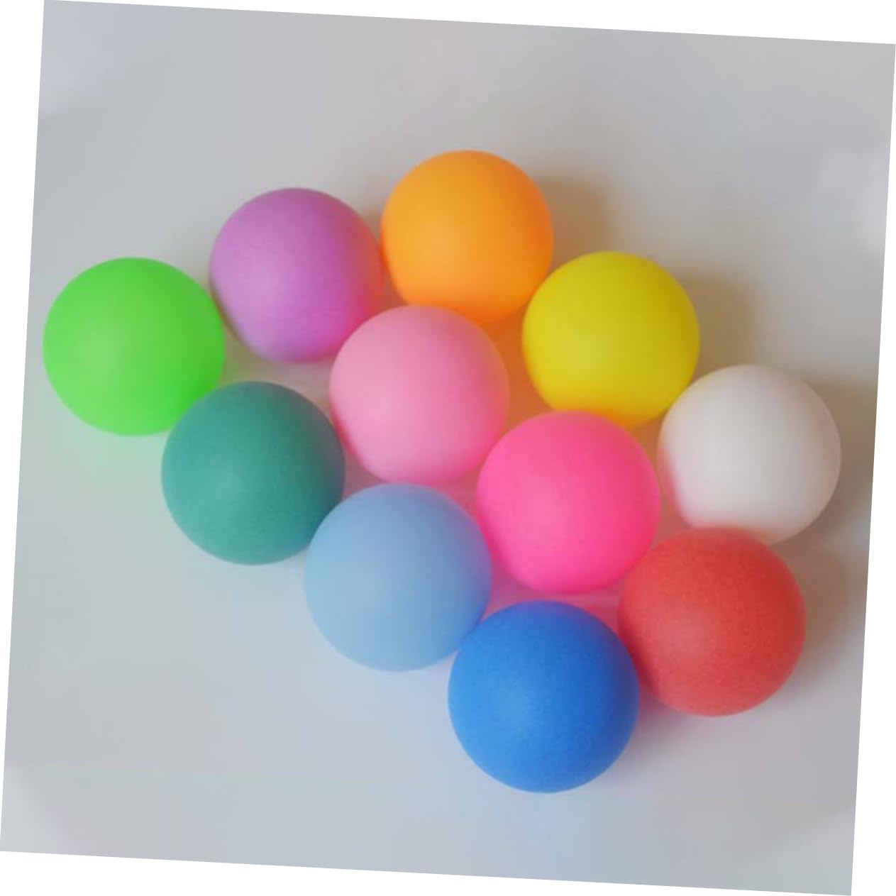 GOOHOCHY 10pcs of Pong Balls Bulk Pack Ideal for Parties Raffles Decorations and Craft Projects Random Color