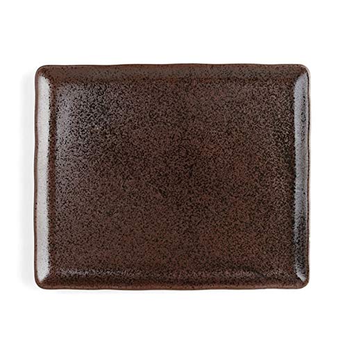 Plateau en porcelaine marron Holst Porzellan idéal pour vos repas de partage
