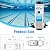 Erxewim 12g/H Saltwater Chlorine Generator, EC12 Auto Cleaning Salt Water Pool Chlorinator System, Simple Ope-Ration for Spa Swimming Pool, Self-Cleaning Function