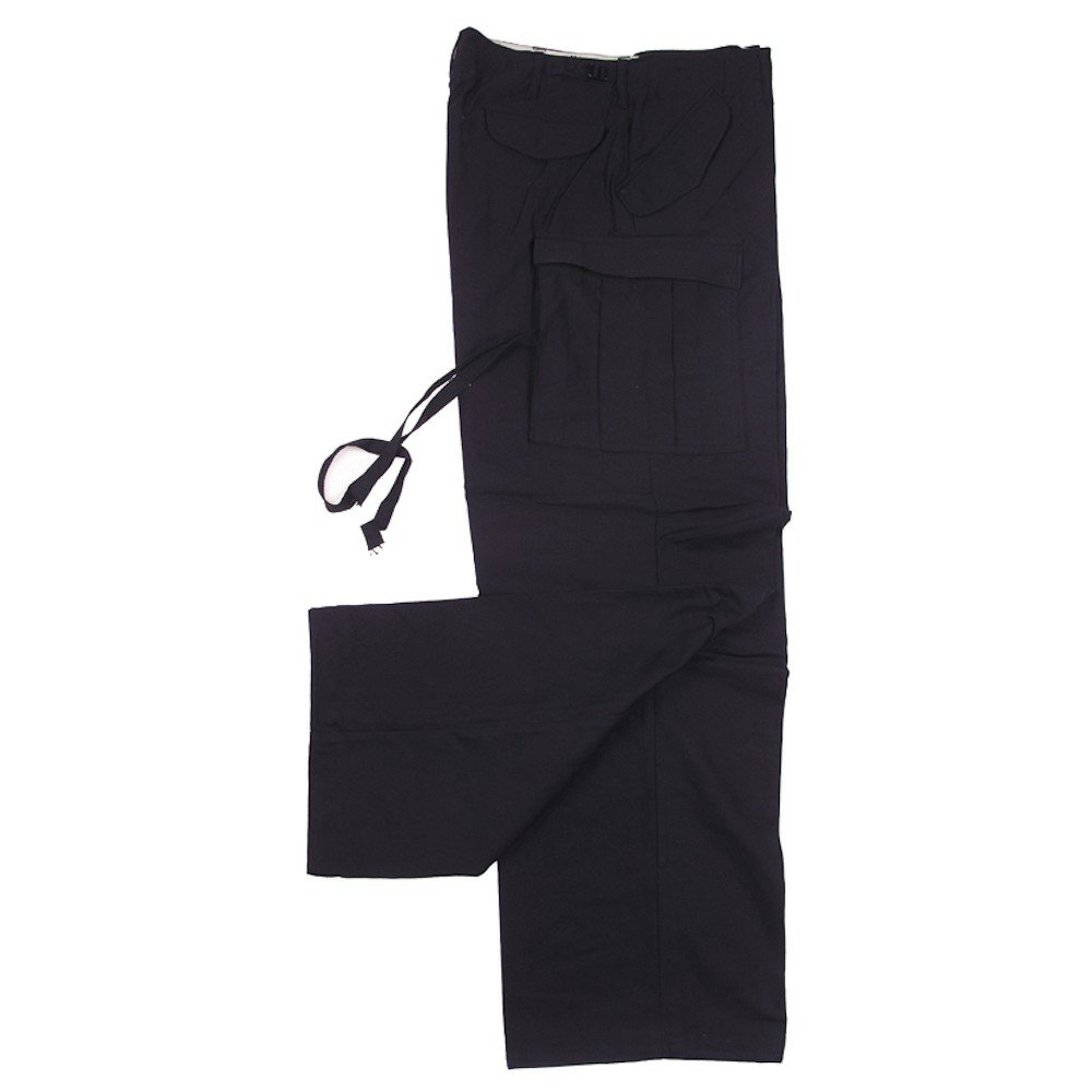 US Kampfhose M65, schwarz, original, Ny/Co L