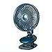 XINGBAO Ventilateur De Bureau USB, Mini Ventilateur Portable Rechargeable, Ventilateur Silencieux Oscillant Automatique pour Poussette, Voiture, Camping, Etc,Blue