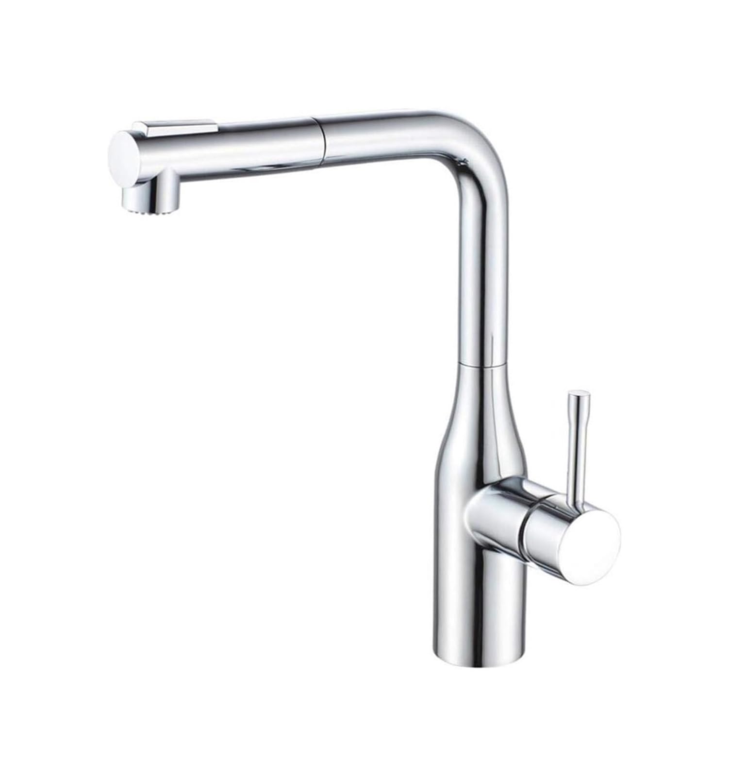 Eamrfvqt Chrome Brass Kitchen Mixer Tap