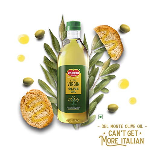Image of Delmonte Extra Virgin Olive Oil PET, 500ml Material : vegetarian & Del Monte Spaghetti Pasta (Imported), 500g, No Artificial Flavours