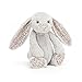 Jellycat Lapin gris Blossom Silver Bunny Medium - Hauteur 31 cm