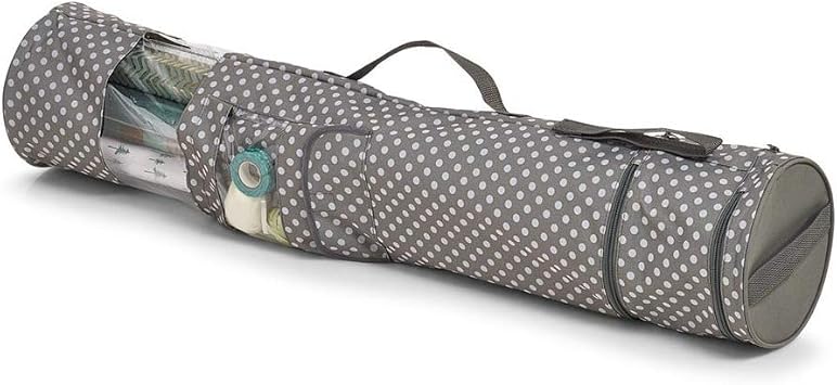 Zeller Gift Wrap Paper Organizer, Grey