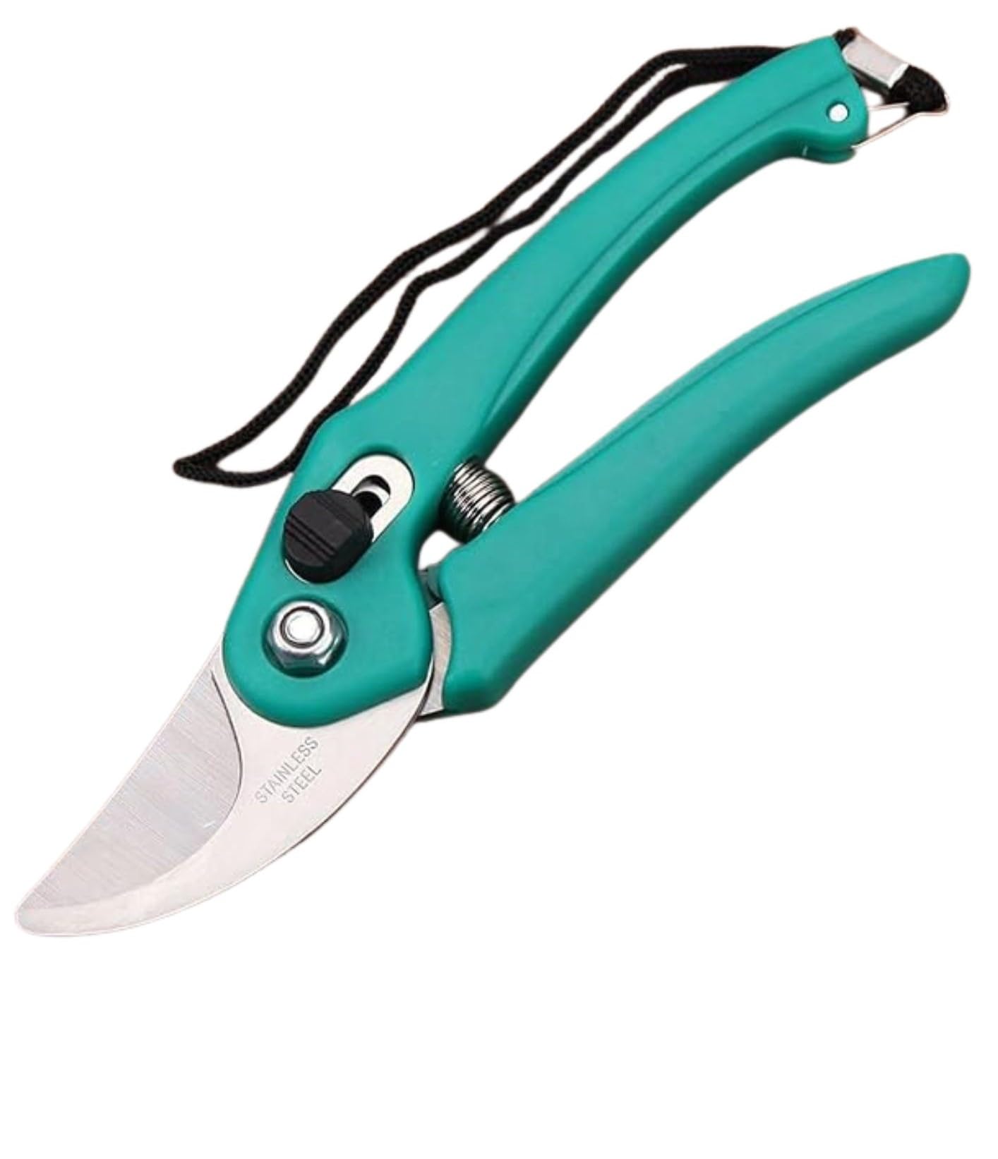GREEN EARTH MACHINES Bypass Pruning Shears, Stainless Steel Blade, Ergonomic Green Handle, Safety Lock, with Lanyard-picture-17