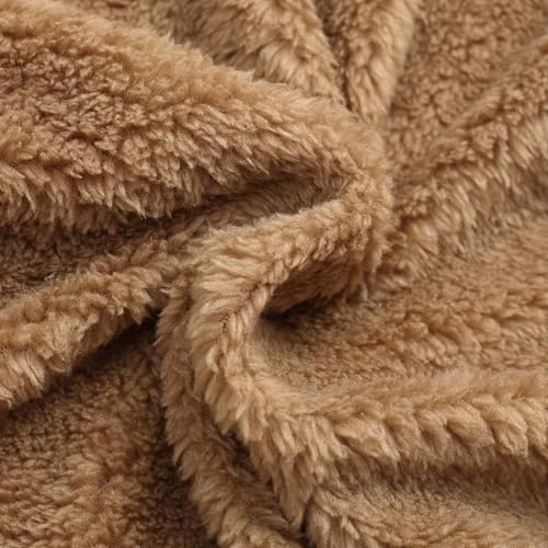 Kids Girls Fleece Lined Hooded Puffer Jacket Bear Ears Zipper Solid Color Padded Coat Toddler Boys Cute Puffy Clothes2