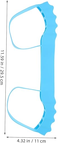 Miniatura 2 de BESPORTBLE Banda de resistencia para piernas y dedos de los pies, estiramiento de pies y dedos de los pies, entrenamiento de movilidad de cadera y