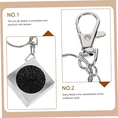 Amosfun Ferramentas De Reparo Para Tacos De Bilhar Modelador De Ponta De Taco De Bilhar Raio Do Mode