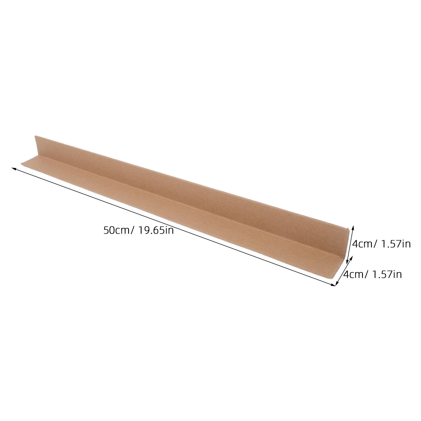 Gadpiparty Protections D'angle D'expédition en Papier 20pcs pour Cartons, Réutilisables, Protection Renforcée des Bords, pour Déménagement et Emballage