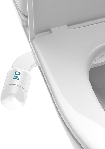 Ultra-Slim Bidet Attachment for Toilet - Dual Nozzle with Adjustable Cold Water 